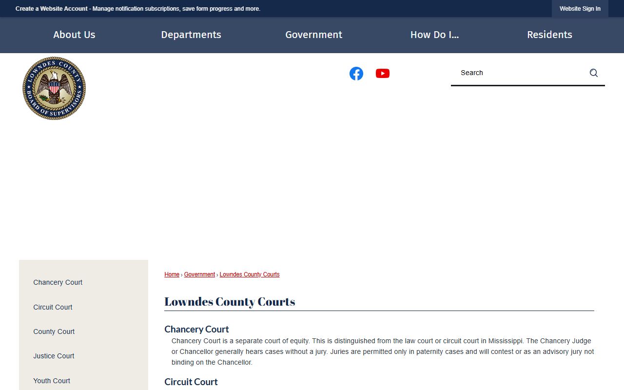 Lowndes County court records after arrest county court overview